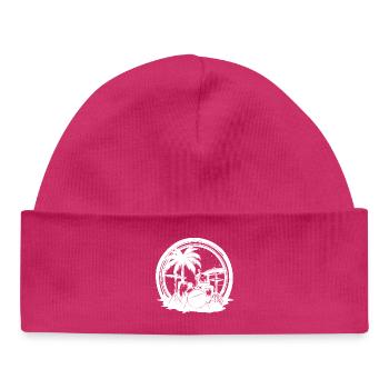 Schlagzeug - Baby Organic Mütze - hot Pink - Vorne