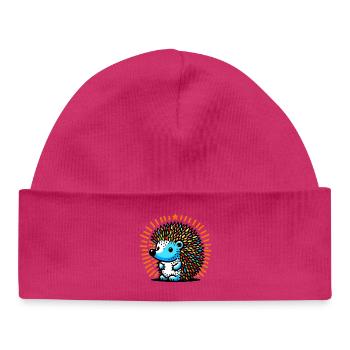 Igel - Baby Organic Mütze - hot Pink - Vorne