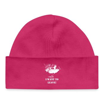 Take Me Away - Baby Organic Mütze - hot Pink - Vorne