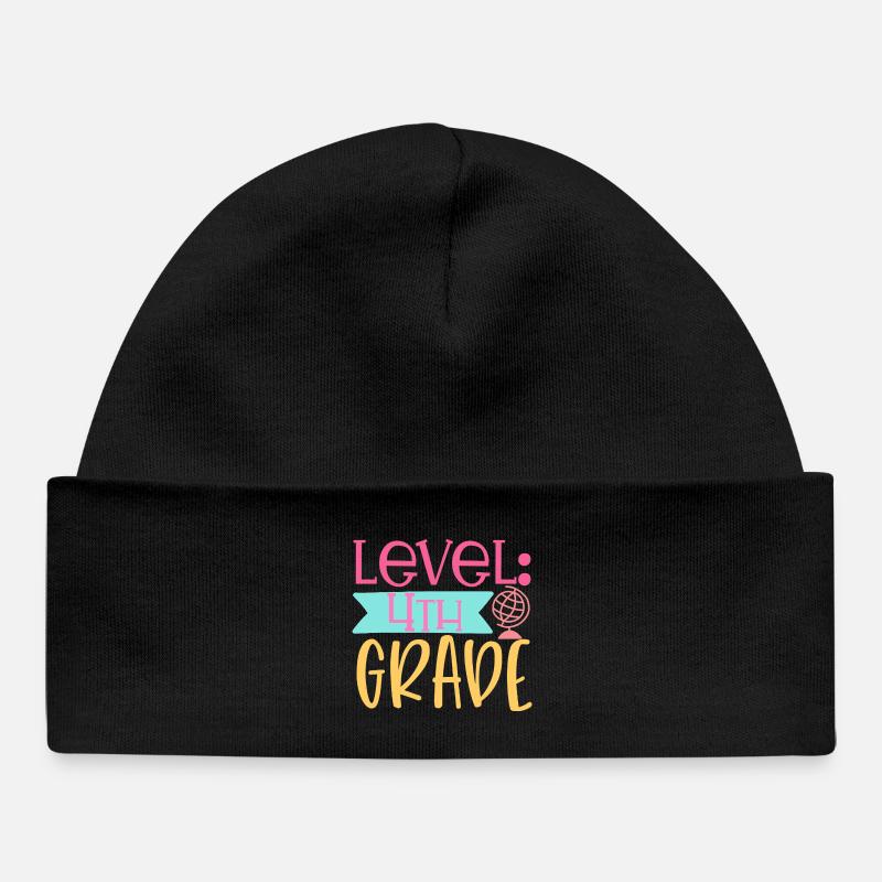 4e année - Bonnet bébé bio - noir