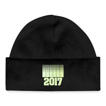 2017 - Baby Organic Beanie - black - Front