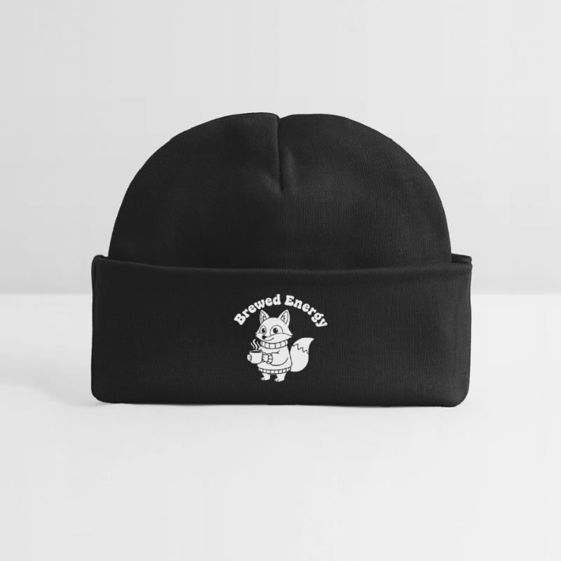Modèle de pull Coffee Fox Bonnet bébé bio