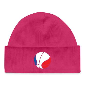 Basket Ball / Basketball / Basktet-Ball / Sport - Bonnet bébé bio - hot pink - Devant