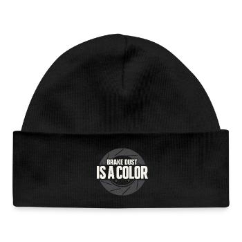 Track Day Brake Dust Hpde Track Car Autocross - Baby Organic Beanie - black - Front