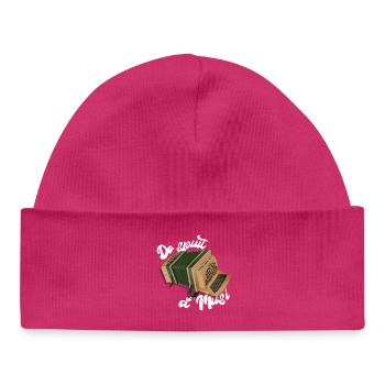 Harmonica - Do spuit d'Musi | ZiachON! - Baby Organic Beanie - hot pink - Front