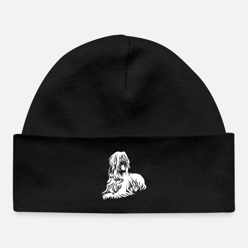 Briard « Black Edition » - Bonnet bébé bio - noir