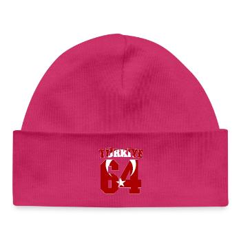 Usak 64 Türkiye - Baby Organic Mütze - hot Pink - Vorne