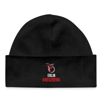 Berlin Kreuzberg Sweat à capuche - Bonnet bébé bio - noir - Devant