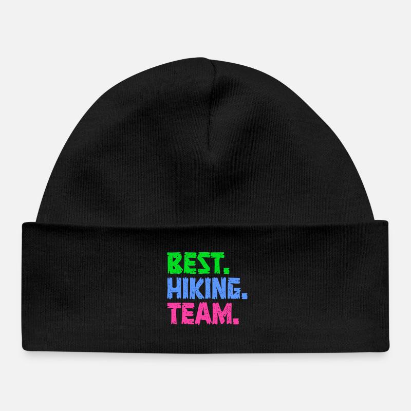 Déclaration de randonnée Randonnées Randonnées Escalade - Bonnet bébé bio - noir