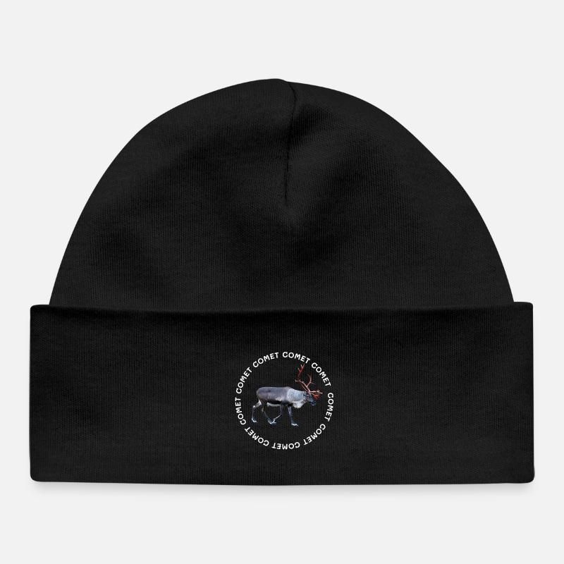 COMET - Baby Organic Beanie - black