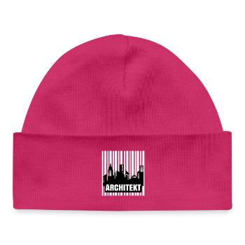 Architect Saying Work Career Job Supervisor - Baby Organic Beanie - hot pink - Front