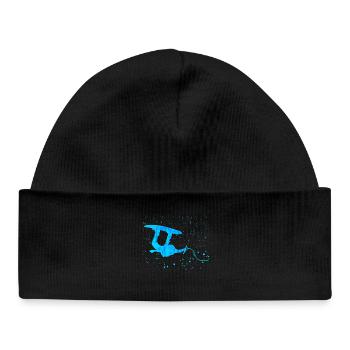 Water Sports, Stunt, Kitesurfer, Surfing, Surfing - Baby Organic Beanie - black - Front
