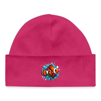 Clownfisch - Baby Organic Mütze - hot Pink - Vorne