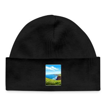 Channel Islands National Park California Travel - Baby Organic Beanie - black - Front