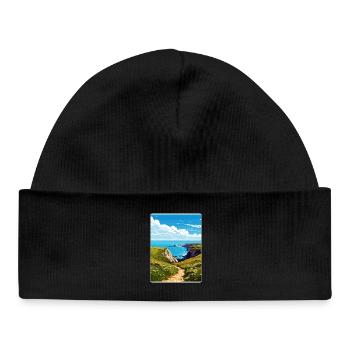 Channel Islands National Park California Travel - Baby Organic Beanie - black - Front