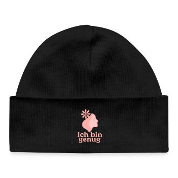 Self-care - Baby Organic Beanie - black - Front