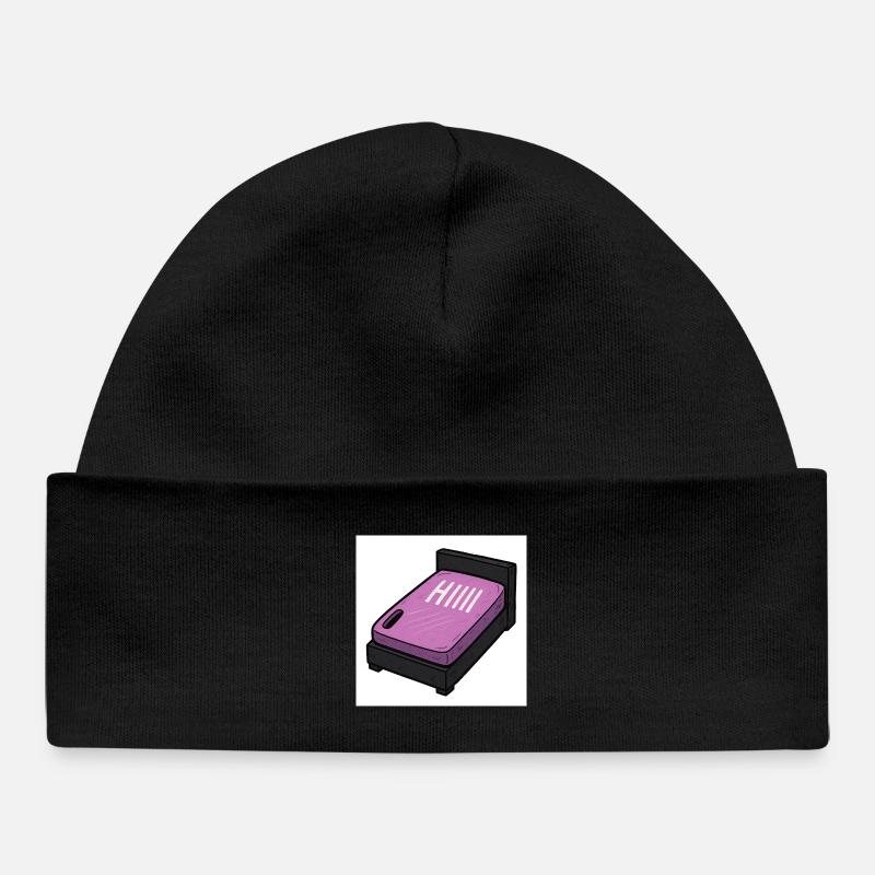 Alarme à court terme avec mode veille - Bonnet bébé bio - noir