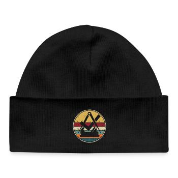 Carpenter Carpenter Guild Sign Craft Guild - Baby Organic Beanie - black - Front