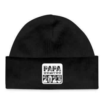 2023 - Bonnet bébé bio - noir - Devant