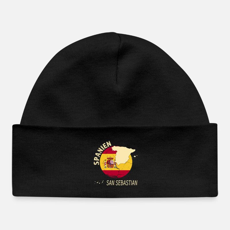 Saint-Sébastien - Bonnet bébé bio - noir
