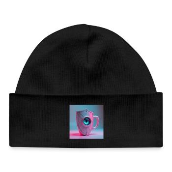 Roman Heat Shield - Baby Organic Beanie - black - Front