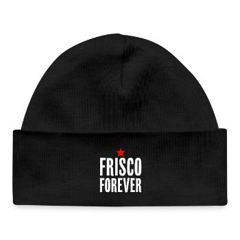 Frisco Forever San Francisco City Love - Bonnet bébé bio - noir - Devant