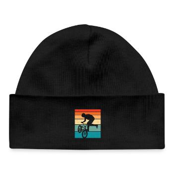 Vélo Bmx Retro Bmx - Bonnet bébé bio - noir - Devant