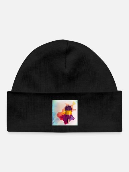 Popsicle - Bonnet bébé bio - noir