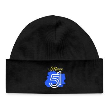 The Marne 51 - Baby Organic Beanie - black - Front