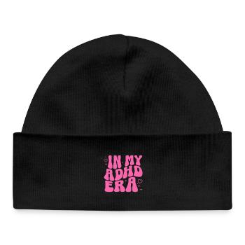 ADHD Design Selfcare Mental Health Mindfulness - Baby Organic Beanie - black - Front