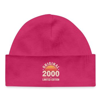 Édition Originale 2000 Sunset Retro - Bonnet bébé bio - hot pink - Devant