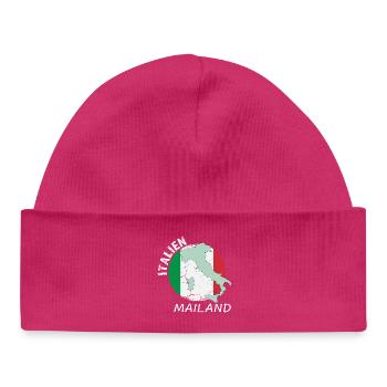 Milan - Baby Organic Beanie - hot pink - Front