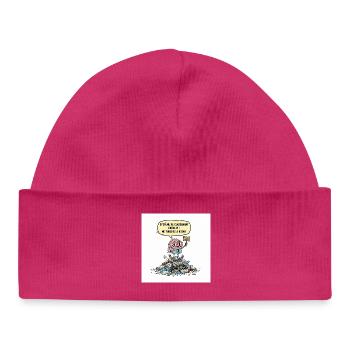 Kreatives Chaos-Gehirn - Baby Organic Mütze - hot Pink - Vorne