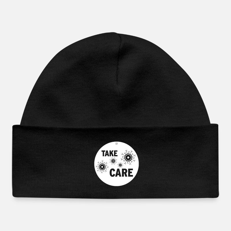 TAKE CARE - Baby Organic Beanie - black