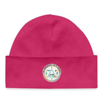 Geschenk für Elektroingenieur, Lustige Schaltkreise Shirt - Baby Organic Mütze - hot Pink - Vorne