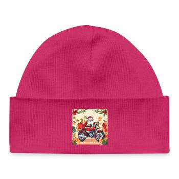 Powered by Gingerbread & Gasoline - Baby Organic Mütze - hot Pink - Vorne