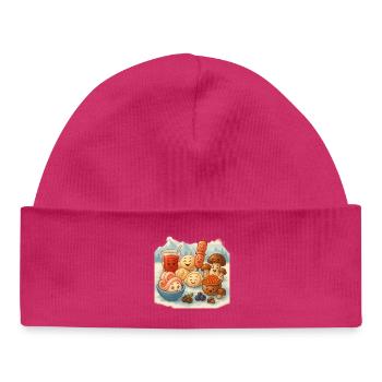 Far North - Baby Organic Beanie - hot pink - Front