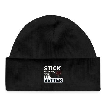 Praticien agréé en MTC en santé - Bonnet bébé bio - noir - Devant