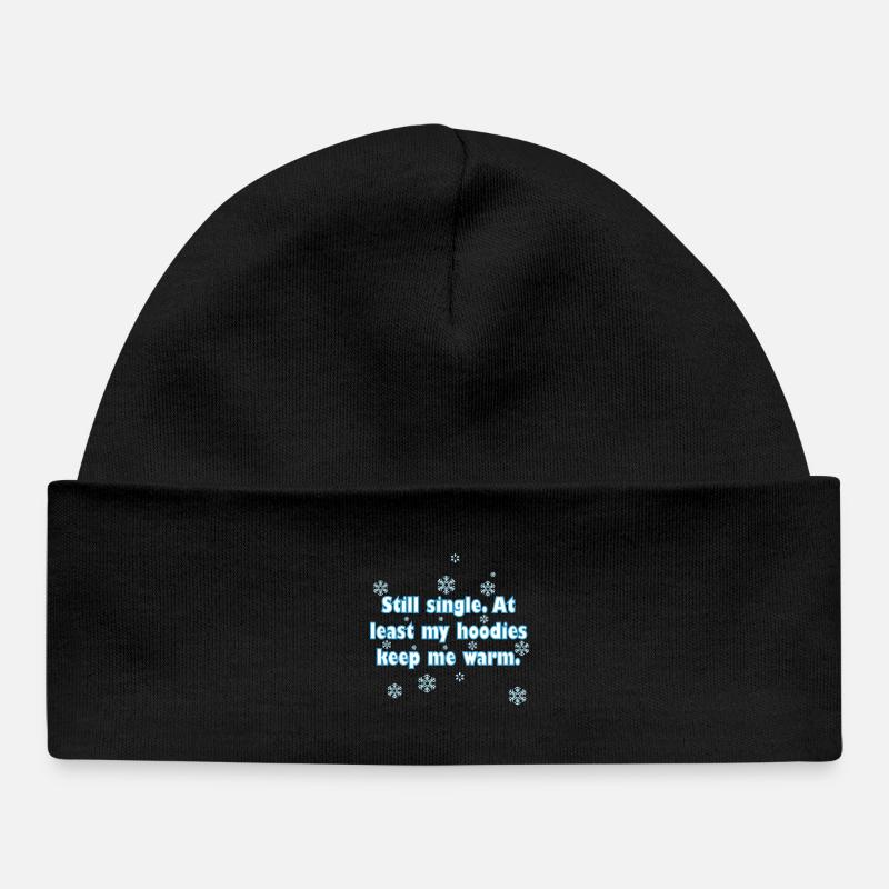 Hiver - Bonnet bébé bio - noir