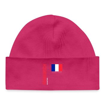 Nantes - Baby Organic Beanie - hot pink - Front