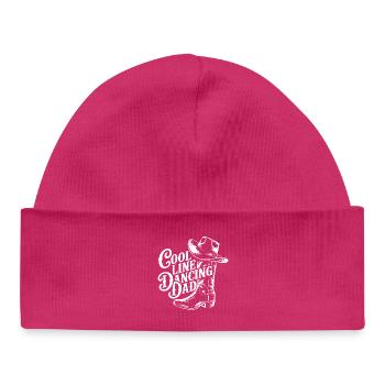 LineDance Dad Cowboy Stil - Baby Organic Mütze - hot Pink - Vorne