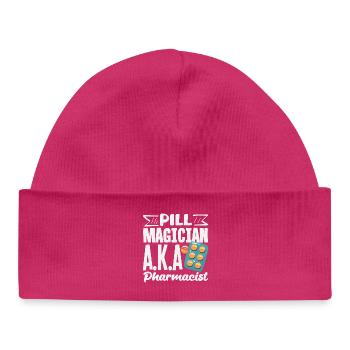 Pharmacist Pharmaceutical Technical - Baby Organic Beanie - hot pink - Front