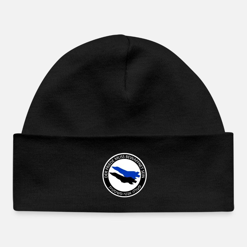 dfmbs_logo - Bonnet bébé bio - noir