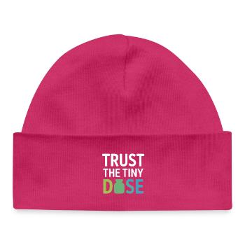 Homeopathy Trust The Tiny Dose Professional Gear  - Baby Organic Beanie - hot pink - Front