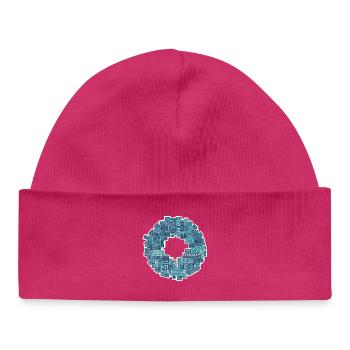 Soundsystem Reggae - Baby Organic Mütze - hot Pink - Vorne