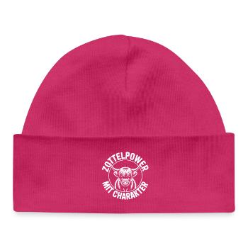 Zottelpower Highlands - Baby Organic Mütze - hot Pink - Vorne