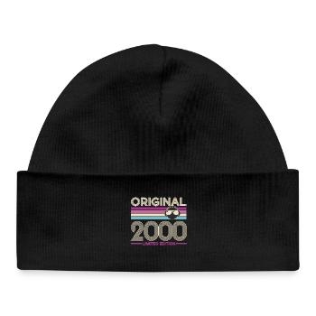 Original 2000 Limited Edition - Baby Organic Beanie - black - Front