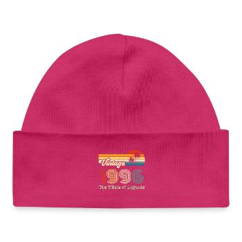 Vintage 1996 - Baby Organic Beanie - hot pink - Front