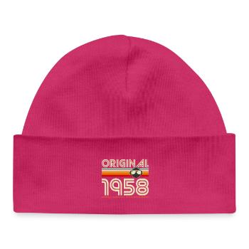 Original 1958 édition rétro - Bonnet bébé bio - hot pink - Devant