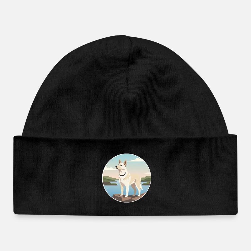 Gardien de l’estuaire : Can de Palleiro - Bonnet bébé bio - noir
